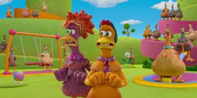 Yeah. It's not as much fun
as it looked on the poster, is it? - Chicken Run: Dawn of the Nugget