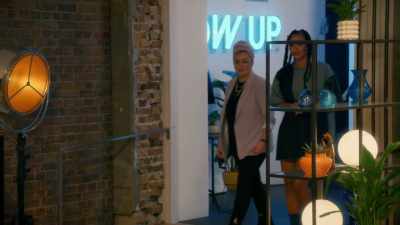 Yeah, it's tough.
It's tough to get to the top. - Glow Up: Britain's Next Make-Up Star