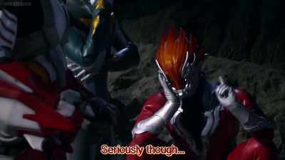 Yeah, but just how many galactron
are there, anyway? - Ultraman Geed the Movie: Connect! The Wishes!!