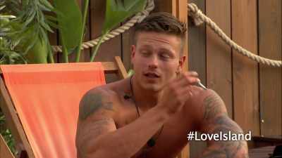 Yeah, just to see,
you know, like, - Love Island