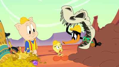 Yeah,
just some bones... - Bugs Bunny Builders