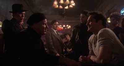 Yeah, you know something?
You are puke. - Paradise Alley