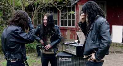          Yeah. (LAUGHS)          - Lords of Chaos