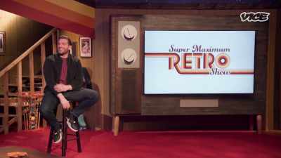 - Yeah.
[laughter] - Super Maximum Retro Show
