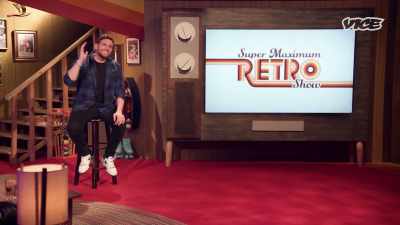 - Yeah.
[laughter] - Super Maximum Retro Show