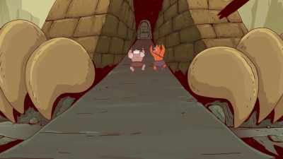 -Yeah, let's get out of here.
-[both screaming] - ThunderCats Roar