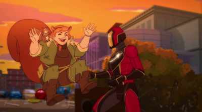 -Yeah, let's rock!
-IRONHEART: Seriously? - Marvel Rising: Battle of the Bands