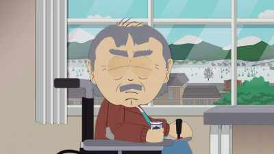 Yeah, like it was my fault
your mom shot herself! - South Park: Post COVID