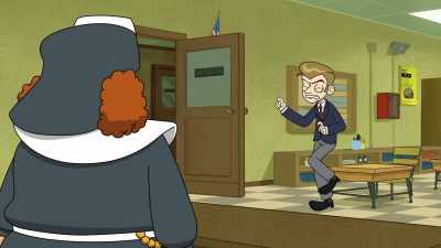 Yeah, listen, Sister Beth,
I-I got to take a leak. - Better Call Saul Presents: Slippin' Jimmy