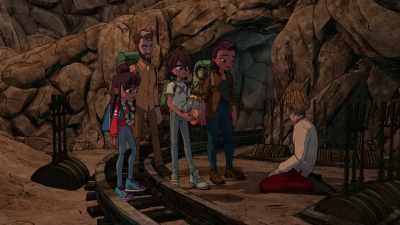 Yeah, looks like
both you and the skeletons were prisoners - Curses!