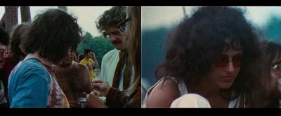 Yeah man it smells like strawberries - Woodstock