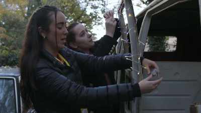 Yeah, but Margot didn't
make it any easier for her, - Amityville Scarecrow 2