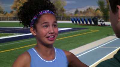 -Yeah. -My first time out,
and I'm already the fastest! - Andi Mack