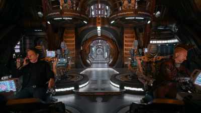 Yeah, no, (STAMMERS)
I'm just with some friends. - The Guardians of the Galaxy Holiday Special