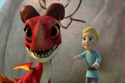- Yeah. Now add the fire and you got it.
- Hey, let me try. - Dragons: Rescue Riders