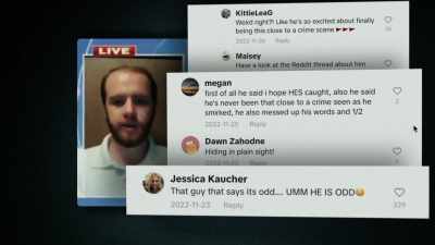 Yeah, obviously,
anyone that can just - #CyberSleuths: The Idaho Murders