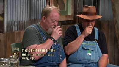 Yeah, ohio had a lot
of different grains
over there, - Moonshiners: Master Distiller