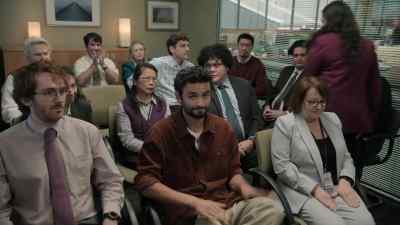 -Yeah, on your legs.
-[Greta sniffling] - The Office
