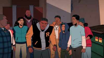 - Yeah! One Tenth! One Tenth! One Tenth!
- [thugs cheering] - Your Friendly Neighborhood Spider-Man
