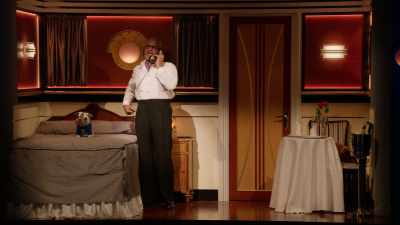 Yeah, operator, get me stateroom 1616,
mrs Evangeline harcourt. - Anything Goes