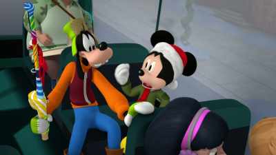 Yeah! Or, uh, we did! - Mickey and Minnie Wish Upon a Christmas