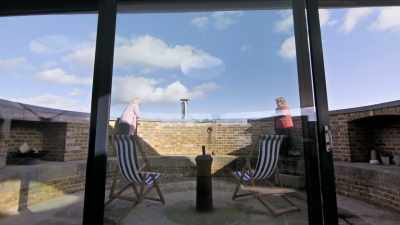Yeah. Over here... -- Yeah. - Extraordinary Escapes with Sandi Toksvig