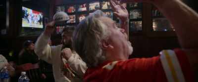- Yeah!
- [referee] Personal foul, - Kelce
