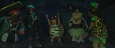 -Yeah!
-(rumbling) - Playmobil: The Movie