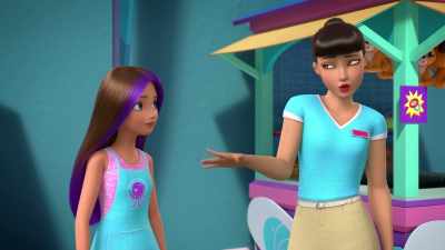 Yeah. Rushing isn't a good
look for our employees. - Barbie: A Touch of Magic