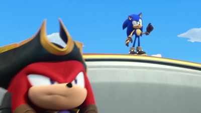 Yeah, Rusty can fix it!
Wait, is she your prisoner? - Sonic Prime