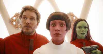 Yeah. She was my girlfriend, - Guardians of the Galaxy Vol. 3
