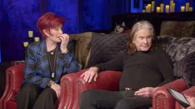 Yeah. She said something
dragged her in the room - The Osbournes Want to Believe