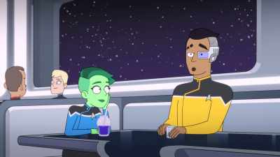 Yeah. She was smart and pretty - Star Trek: Lower Decks