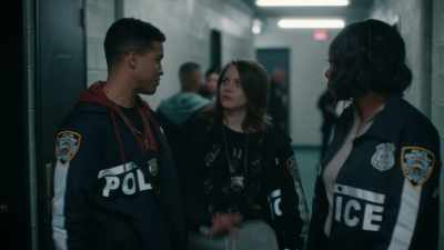 Yeah. She's got me running
with these youngsters - East New York
