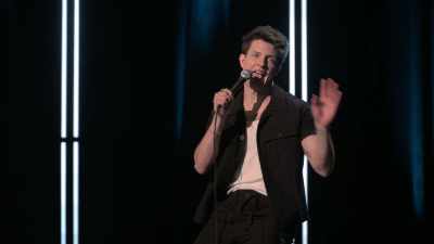 Yeah, as soon as he sits down,
is on his three-year-old... - Matt Rife: Natural Selection