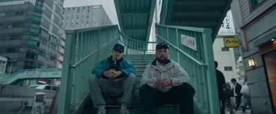 Yeah.
Sort of like, um, Shaggy and Sting. - People Just Do Nothing: Big in Japan