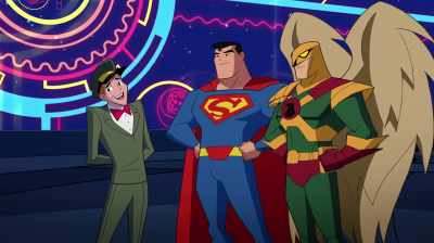 Yeah. Speaking of owing, - Justice League Action