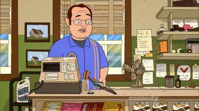 Yeah, speaking of whatever
you're talking about, - Corner Gas Animated