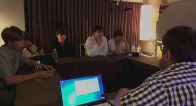 Yeah, we talked about that. - Burn the Stage: The Movie