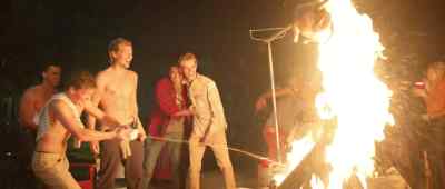 Yeah, that is definitely
way too much lighter fluid. - Sweethearts