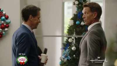 - Yeah, that's one
way to describe - A Kiss Before Christmas