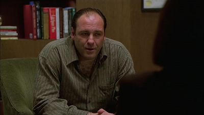 Yeah the belt was his favorite child development tool - The Sopranos