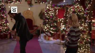 Yeah, the boys were tired.
Chuck took 'em home. - The Christmas Contest