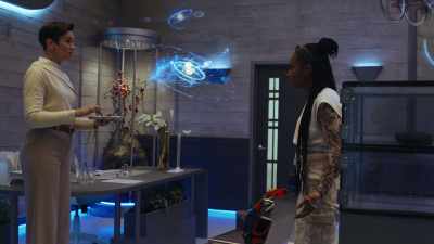 Yeah. The idea that there are multiple universes
all existing at the same time in the same space. - Naomi