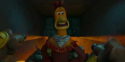 Yeah, the Lone Free Ranger. [chuckles] - Chicken Run: Dawn of the Nugget