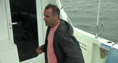 Yeah, the rule is we both
get on this boat, I lose. - Impractical Jokers: The Movie