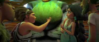 Yeah, the, um, death cat
will have to stay outside. - The Croods: A New Age