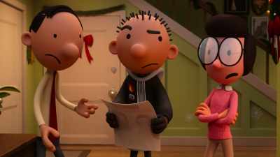 Yeah, but the Whirley Street kids
wouldn't do something so bold - Diary of a Wimpy Kid Christmas: Cabin Fever