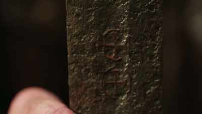 YEAH, THEN, YOU'VE GOT
ANOTHER CROSS
ON THE POMMEL, - Lost Relics of the Knights Templar