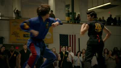 -Yeah! -There it is! - Cobra Kai